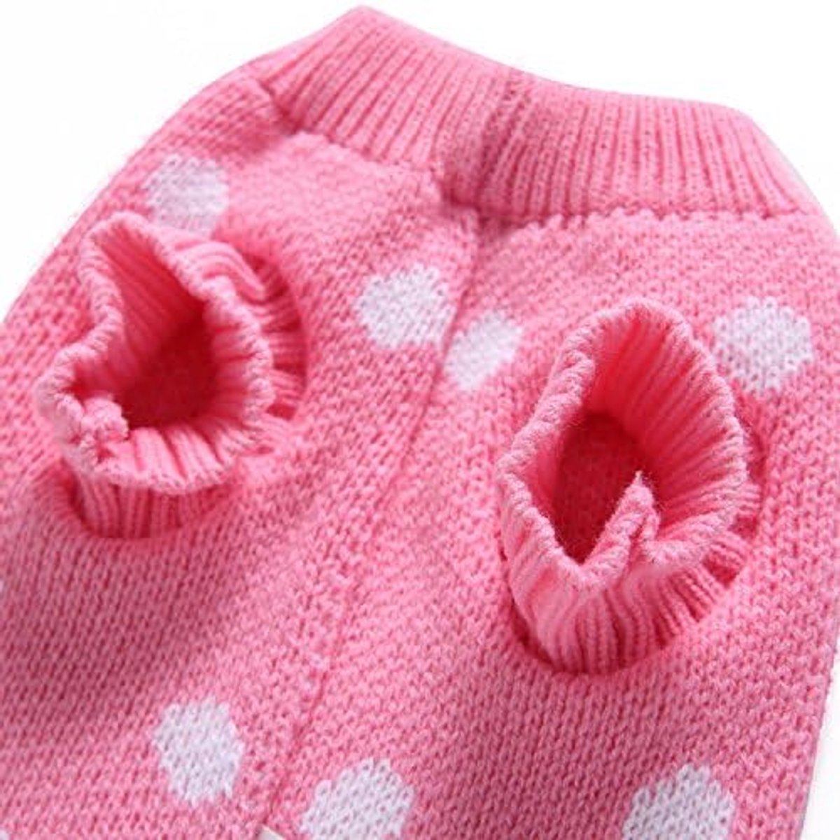 Dog Sweater - Pink - Size L