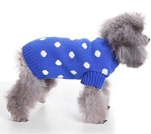Dog Sweater - Blue - Size L