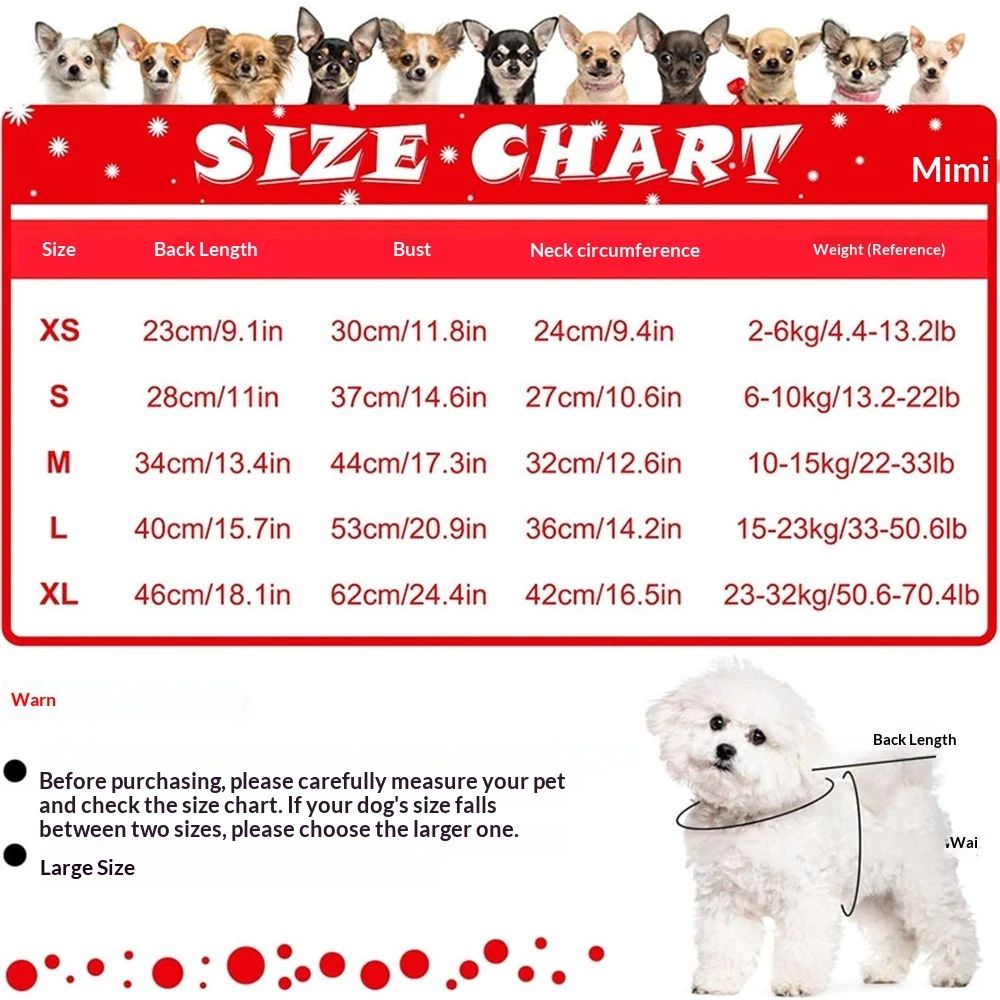 Dog Sweater, Stretchy with Bowtie and Soft Turtleneck - Red, Medium