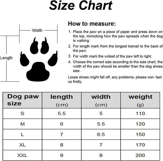 Dog Shoes for Small Dogs - Small - Orange