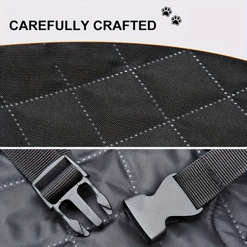 Dog Car Seat - Car Pet Travel Carrier, Durable Fabric, Adjustable Straps, Suitable for Long Drives, Essential for Safe Dog Travel, Ideal for Small to Medium-Sized Dogs
