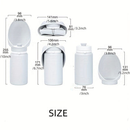 portable dog water bottle, dog hydration, dog travel accessory, high-quality dog water bottle, leak-proof dog water bottle, Australian pet care, on-the-go dog water-Blue