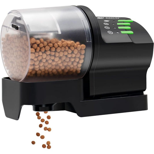 Aquarium Fish Feeder, Multifunctional Adjustable Automatic Food Dispenser Plug In Turtle Vacation Feeder Resun Af2020