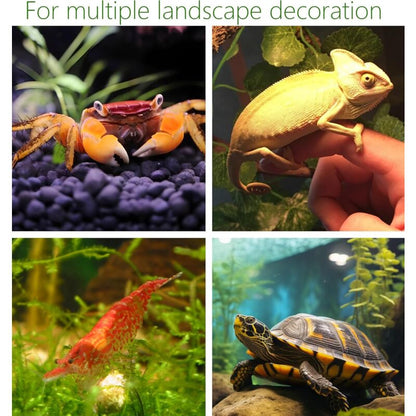 Aquarium ROcks For Fish Breeding, Playing And Resting, Small Ceramic Decorative Stones For Aquarium