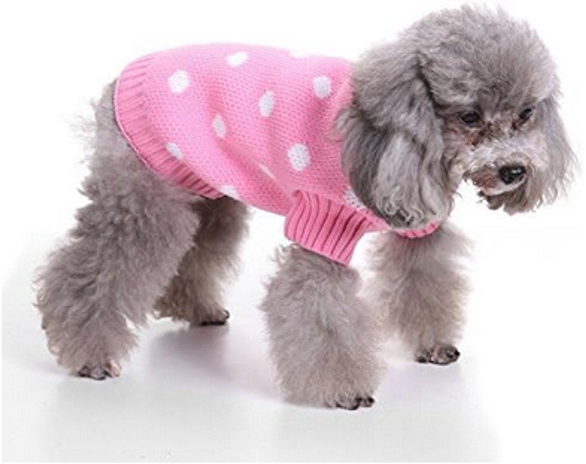 Dog Sweater - Pink - Size L