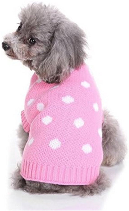 Dog Sweater - Pink - Size L