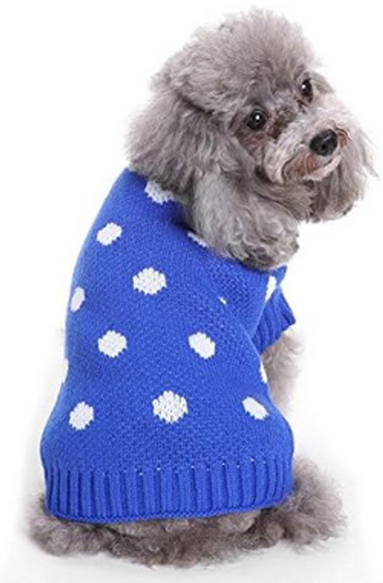 Dog Sweater - Blue - Size L