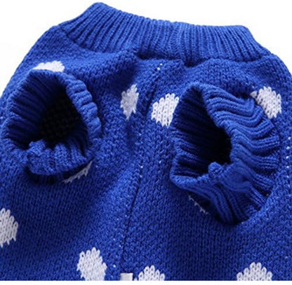 Dog Sweater - Blue - Size L