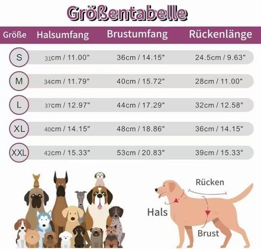 Warm Soft Winter Dog Vest with Stand Collar, Wind and Waterproof - XXL, Pink