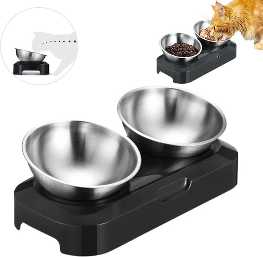 Pet Water & Food Set - 2 Pieces - BPA-Free