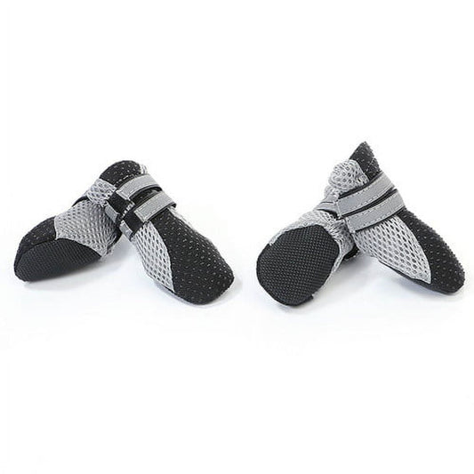 SPRING PARK Dog Shoes - XL -  Black