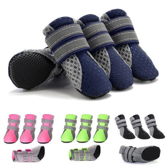 SPRING PARK Dog Shoes - Small - Red