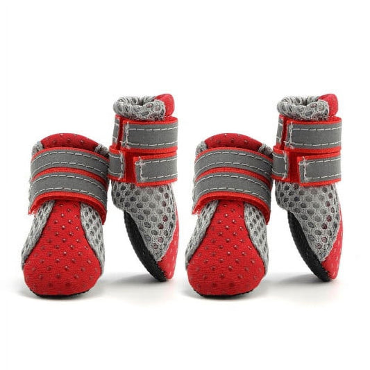 SPRING PARK Dog Shoes - Small - Red
