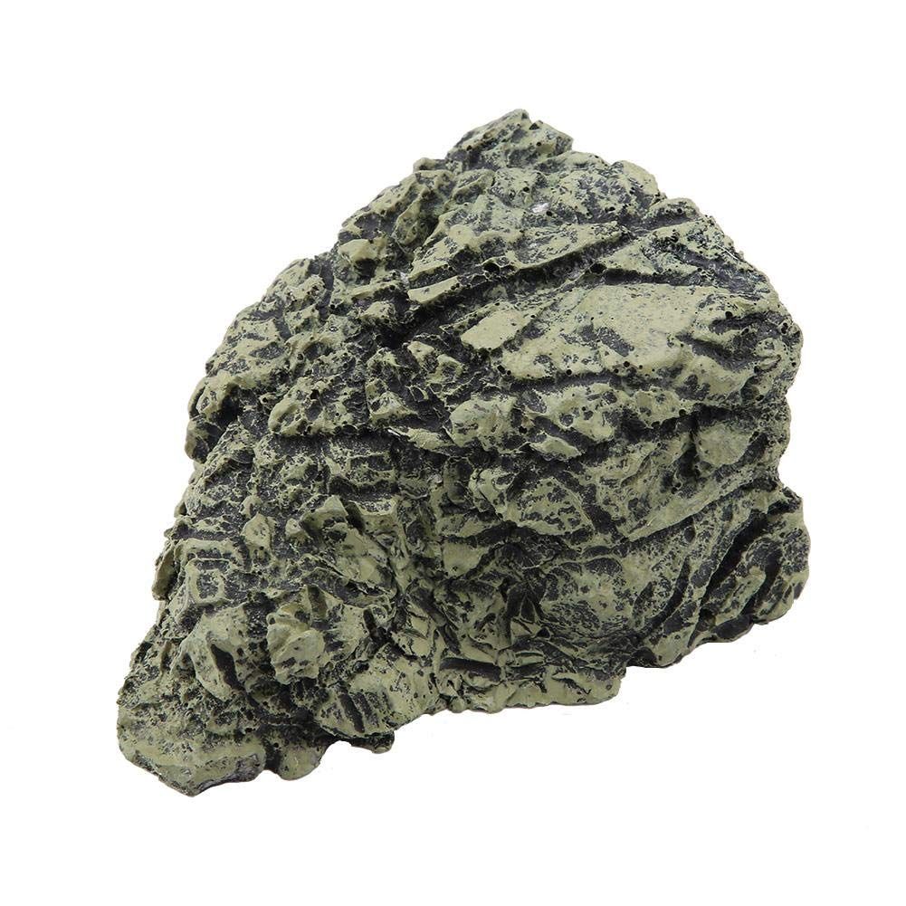 Fish Hiding Cave Aquarium Turtle Reptile Basking Hide Habitat Shelter for Aquarium Terrarium Decoration Ornament (Medium)