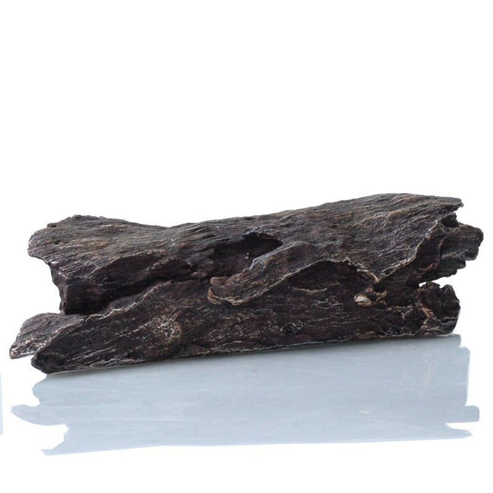 Reptile Hideout Tree Trunk Hollow Log Cork Bark for Lizard Bearded Dragon Snake Chameleon Hermit Crab Leopard Gecko Terrarium Habitat Decoration