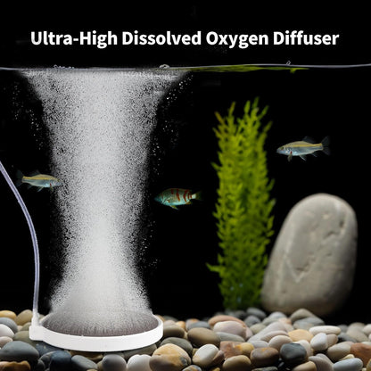 Aquarium Air Stones Oxygen Bubbler, 4 Inch Fish Tank Quiet Oxygen Aerator, Air Pump Accessories Airstones for Fish Tank and Hydroponics