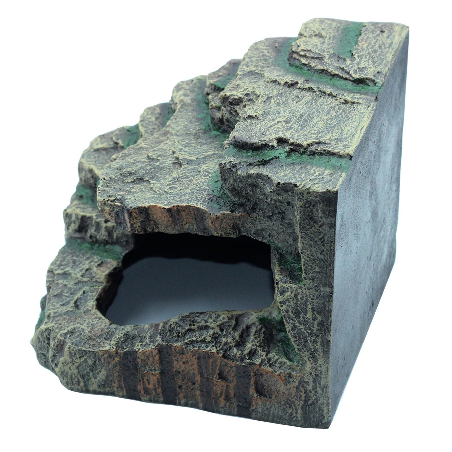 Large Resin Reptile Tank Accessories Hideouts Cave Habitat Decor for Leopard Gecko Lizards Turtle