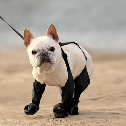 Waterproof Pet Boots Dog Rain Shoes for Outdoor Use - L