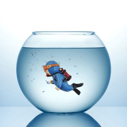 Aquarium Miniature Decoration Diver Figure Fish Tank Decoration Landscape Aquarium Accessories