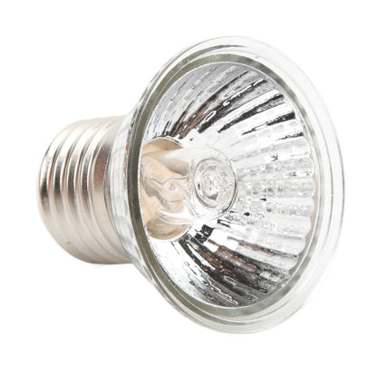 UVB Reptile Heat Lamp Bulbs Full Spectrum Energy Saving Sunbathe Heat Lamp for Amphibians 220‑240V Warm Light 75W
