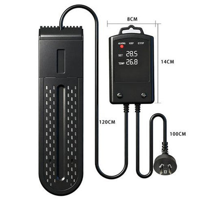 500W Submersible Aquarium Thermostat LCD Digital Display Aqua Fish Tank Water Heater