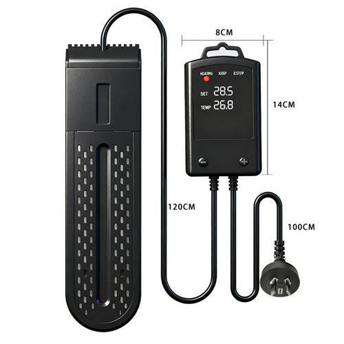 1500W Submersible Aquarium Thermostat LCD Digital Display Aqua Fish Tank Water Heater