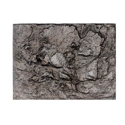 Pet Reptile Tank Board 3D Foam Backgrounds and Habitat Decoration 9 Styles - D