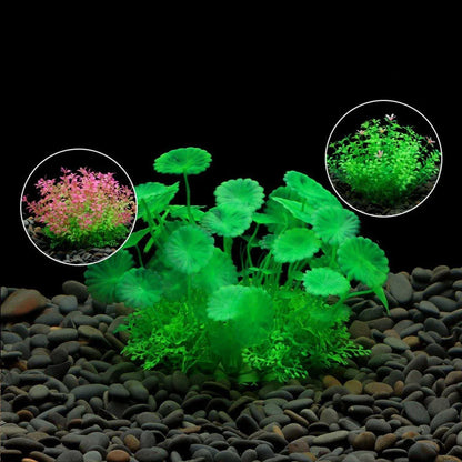 Artificial Water Grass Fish Tank Decoration Aquarium Landscape Simulation Plants - 01-3PCS